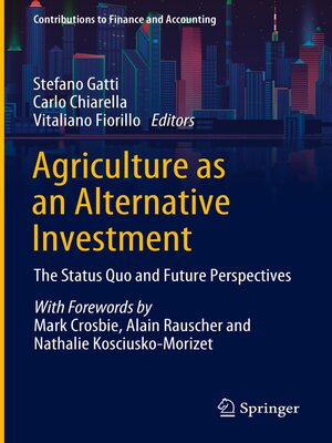 cover image of Agriculture as an Alternative Investment